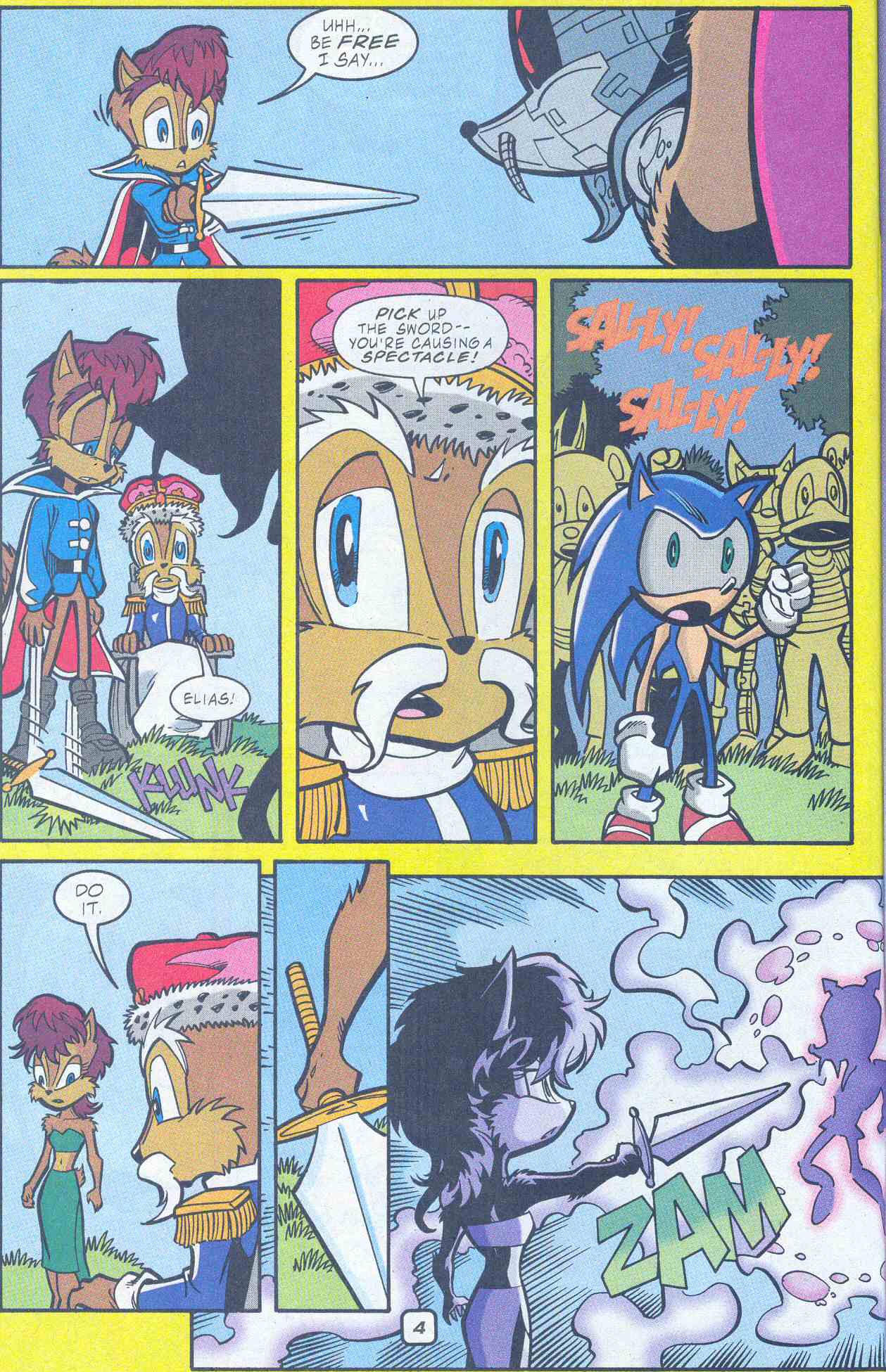 Sonic - Archie Adventure Series December 2001 Page 4